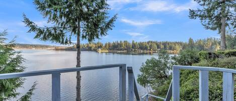 Uitzicht vanuit accommodatie