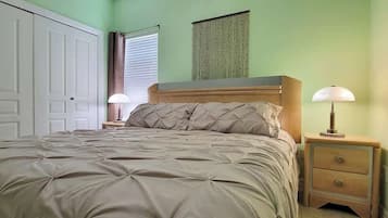 2 bedrooms, individually decorated, individually furnished