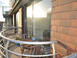 Dining - Studio in St-idesbald With Sea View Balcony (Koksijde)