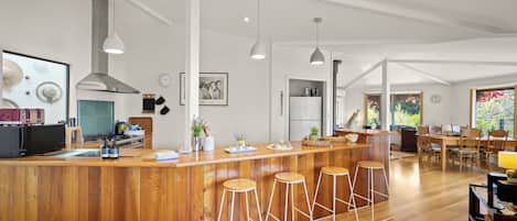 Maison Confort, vue baie | Cuisine privée