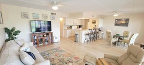 Condo, Multiple Beds, Balcony (Villa del Sol - #205) | Living area | 42-inch flat-screen TV with digital channels