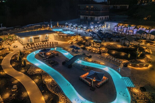 Una piscina techada