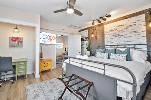 2 habitaciones, escritorio, tabla de planchar con plancha y wifi gratis 