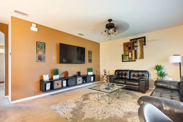 Smart TV, video games, table football, books