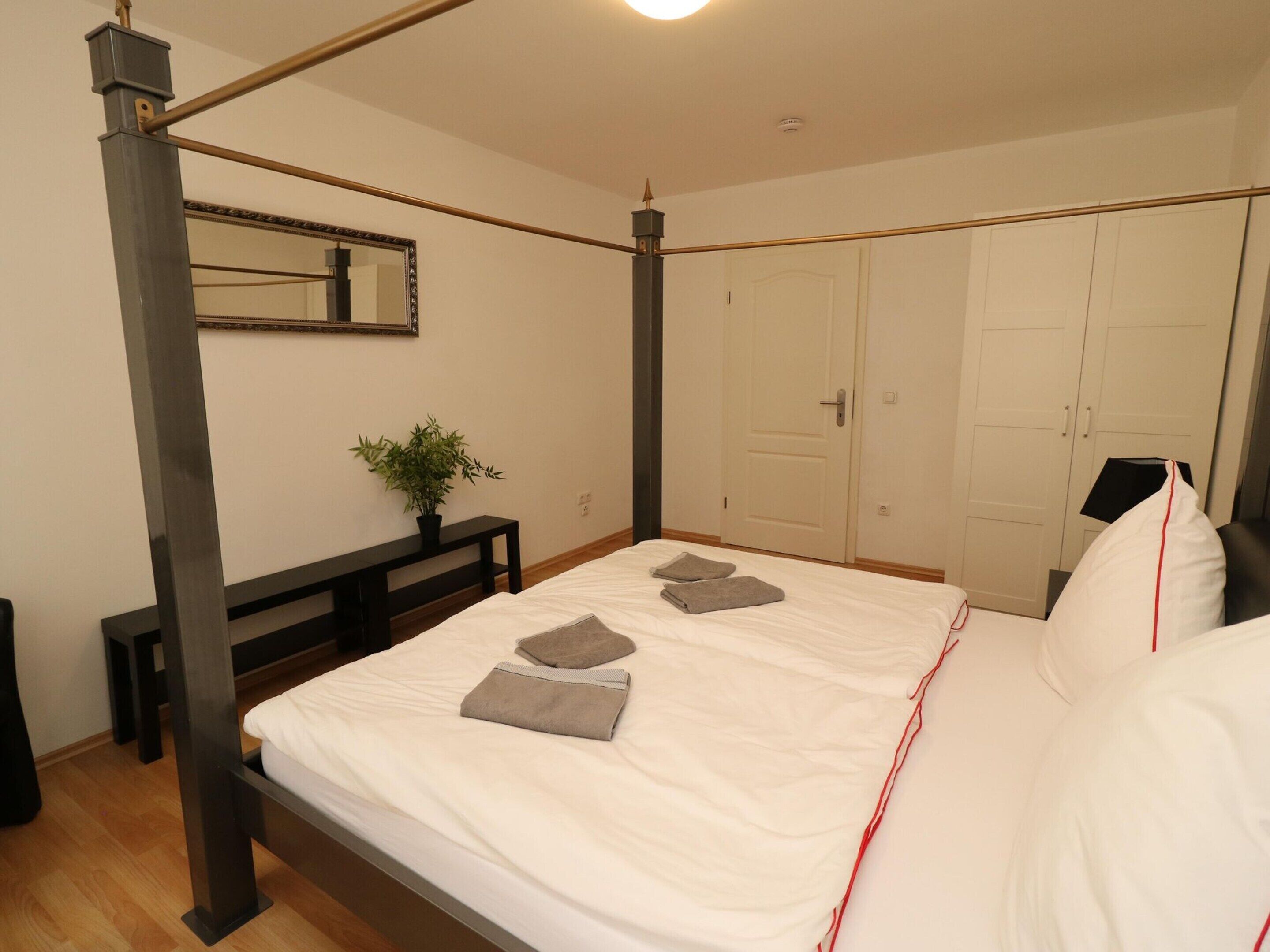 Apartamento | 2 quartos, individualmente mobiliados, roupa de cama