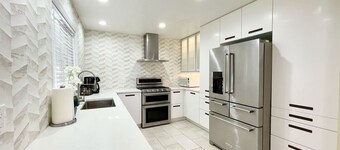 Gourmet Kitchen + Private Front Yard + Parking