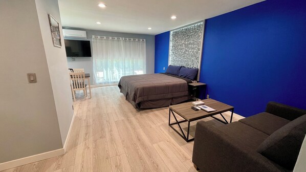 Premier-Studio, 1 King-Bett und Schlafsofa, Nichtraucher, Küche