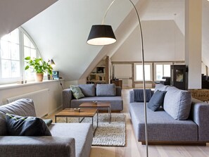 Living area - Old Shipman's House Comfortable Holiday Residence (Wieck auf dem Darss)
