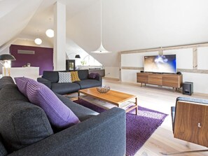 Living area - Old Shipman's House Comfortable Holiday Residence (Wieck auf dem Darss)