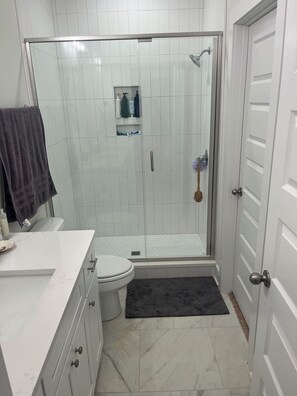 Shower, towels, soap, shampoo - Back To College! 3 Bed Rooms 2.5 Bathroom- College Street near 280 (Auburn)