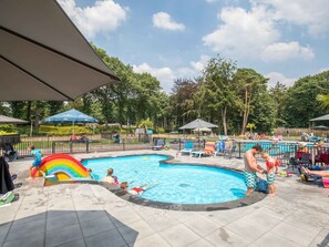 Chalet | Pool | Outdoor pool - Modern Chalet With Dishwasher (Lunteren)