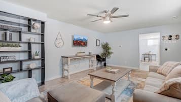 House | Living area | 43-inch TV with cable channels