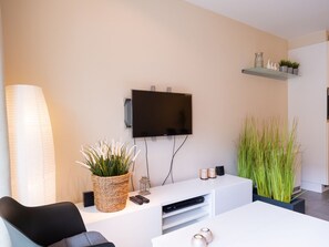 Apartment | Living area - Cosy Apartment With a Terrace (Middelkerke)