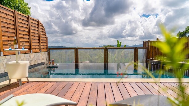 Pool - Saphir et sa Piscine à Débordement 3D Avec Bar à Punch Intégré (Saint-Joseph (Martinique))