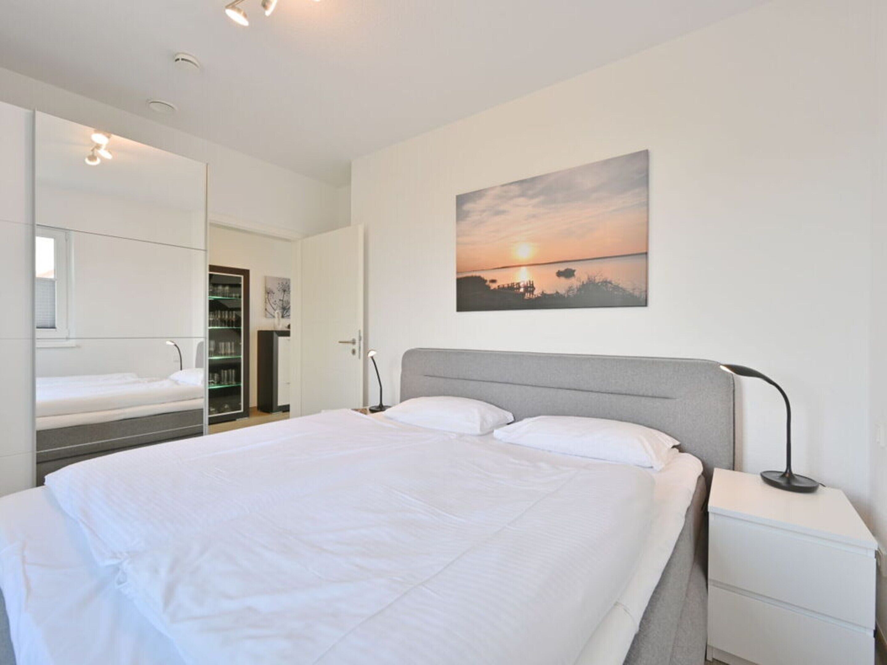 4 bedrooms, individually furnished, iron/ironing board