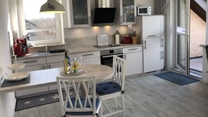Apartment | Private kitchen - Huus Schippe "stockholm" (Maasholm)