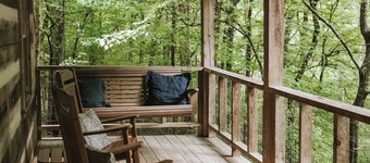 Creekside Hollybrook Cabin- 11 miles to DT Knox, but feels like the smokies!