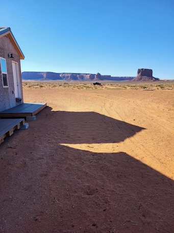 Exterior. Take in the red rock views right off Highway 163 in newly built off-grid cabins!