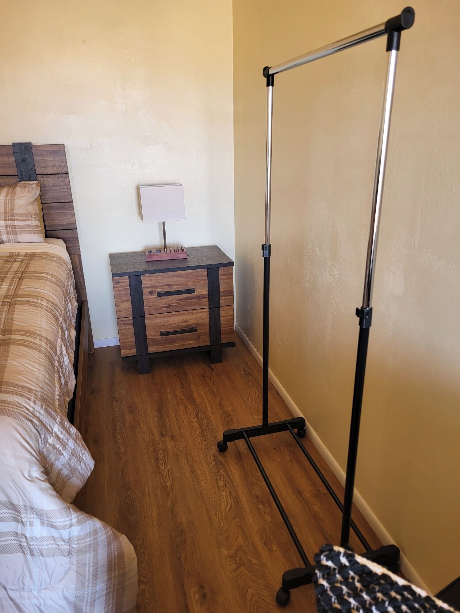 1 habitación y ropa de cama 