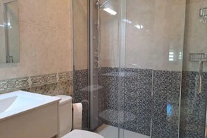 Hair dryer, shampoo