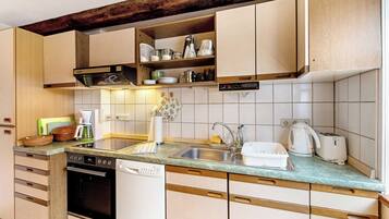 Kühlschrank, Ofen, Herdplatte, Geschirrspüler