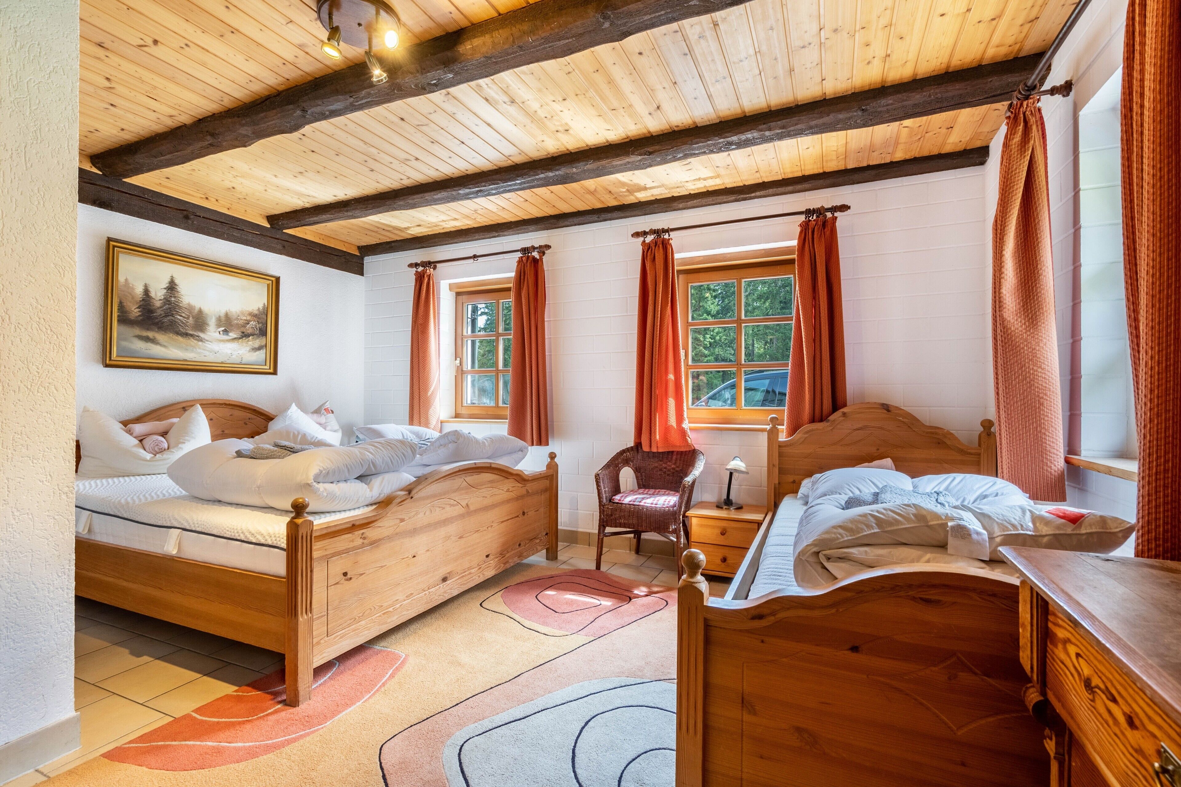 5 Schlafzimmer, kostenloses WLAN, Bettwäsche