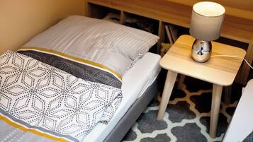 2 Schlafzimmer, Bügeleisen/Bügelbrett, kostenloses WLAN, Bettwäsche