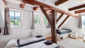 2 Schlafzimmer, Bügeleisen/Bügelbrett, kostenloses WLAN, Bettwäsche