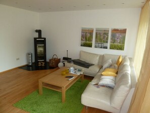 Living area - The Fischerhaus on Lake Malkwitzer See (Hohen Wangelin)