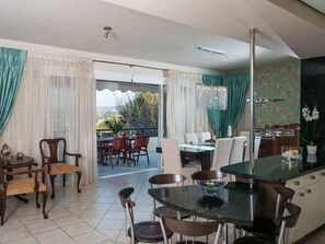 Villa | Dining - Family Friendly Villa With Private 80sqm Pool (Rethymno)
