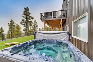 Bain à remous extérieur