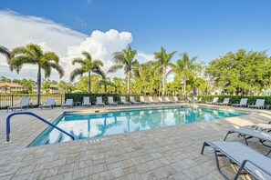 Beheizter Pool