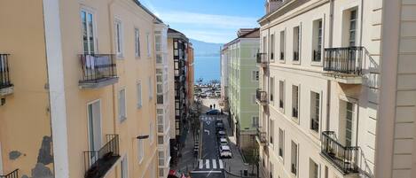 Blick von der Unterkunft