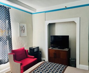 1 slaapkamer, een bureau, gratis wifi, beddengoed