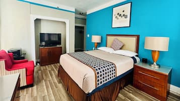 1 habitación, escritorio, wifi gratis y ropa de cama