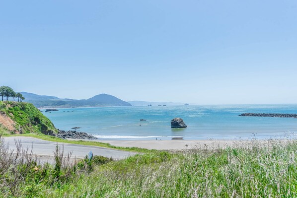 Accommodatie ligt op het strand