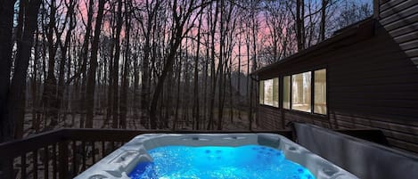 Bain à remous extérieur