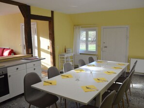 Apartment | Private kitchen - Holiday Home Deichkind on the Elbe Dike (Lenzerwische)