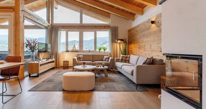 Sehr geräumiges Ski in-Ski out Chalet mit Sauna