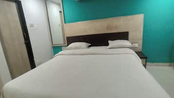 Wi-Fi de cortesia, roupa de cama