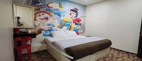 Standardzimmer | Schreibtisch, kostenloses WLAN, Bettwäsche