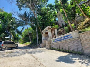 Fachada da propriedade