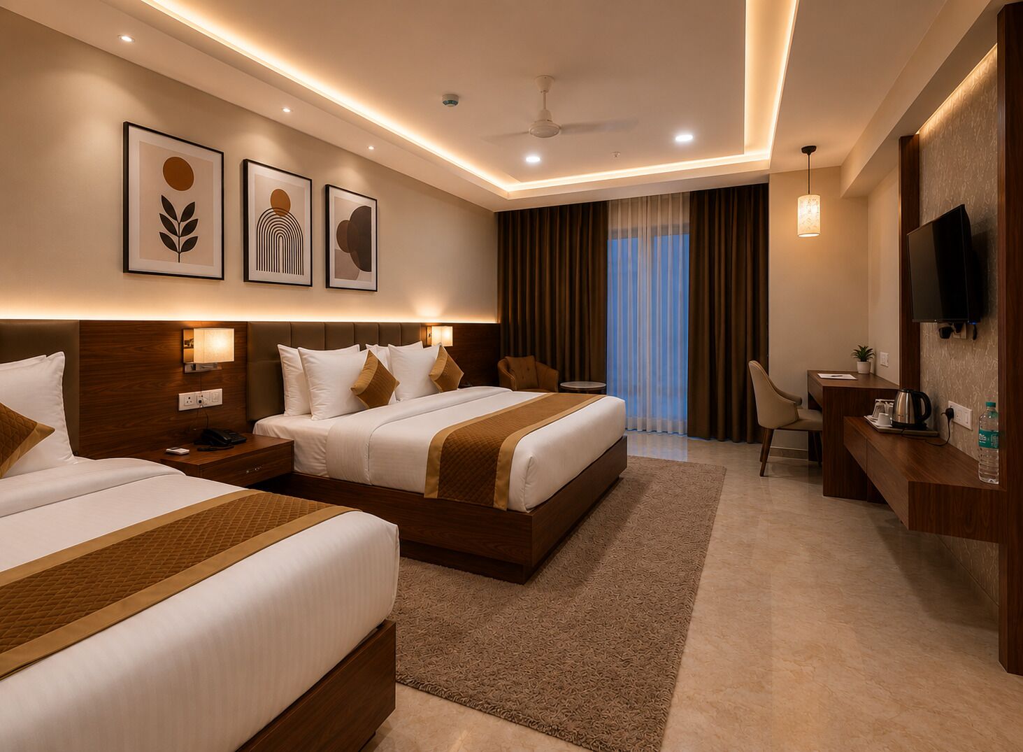 Super Deluxe with Balcony | Free WiFi