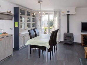 House | Dining - Holiday Home in Zeeland Near the Beach (Baarland)