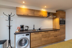 Apartment | Eigene Küche | Wasserkocher, Toaster, Hochstuhl