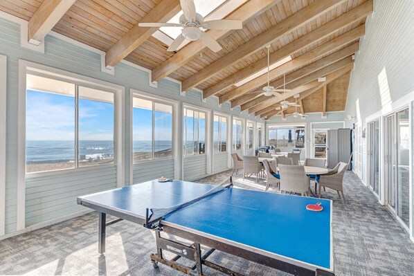 Game room - Sea Colony Gated Community Home | Canal View | Steps to Beach | Community Pool | Dog Friendly (Palm Coast)