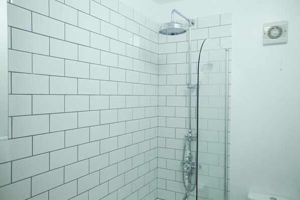 Shower, hair dryer