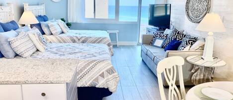 Iron/ironing board, free WiFi, bed sheets