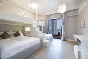 1 slaapkamer, een bureau, een strijkplank/strijkijzer, wifi