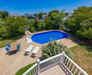 Pool - Sandbridge Canalside, Dog Friendly, Pool, Hot Tub 6 BR (Virginia Beach)